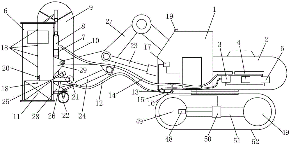 A self-propelled intelligent continuous dynamic compaction machine