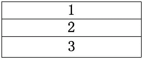 Bi-layer structure material of CoPt/Ta vertical magnetic film and preparation method thereof