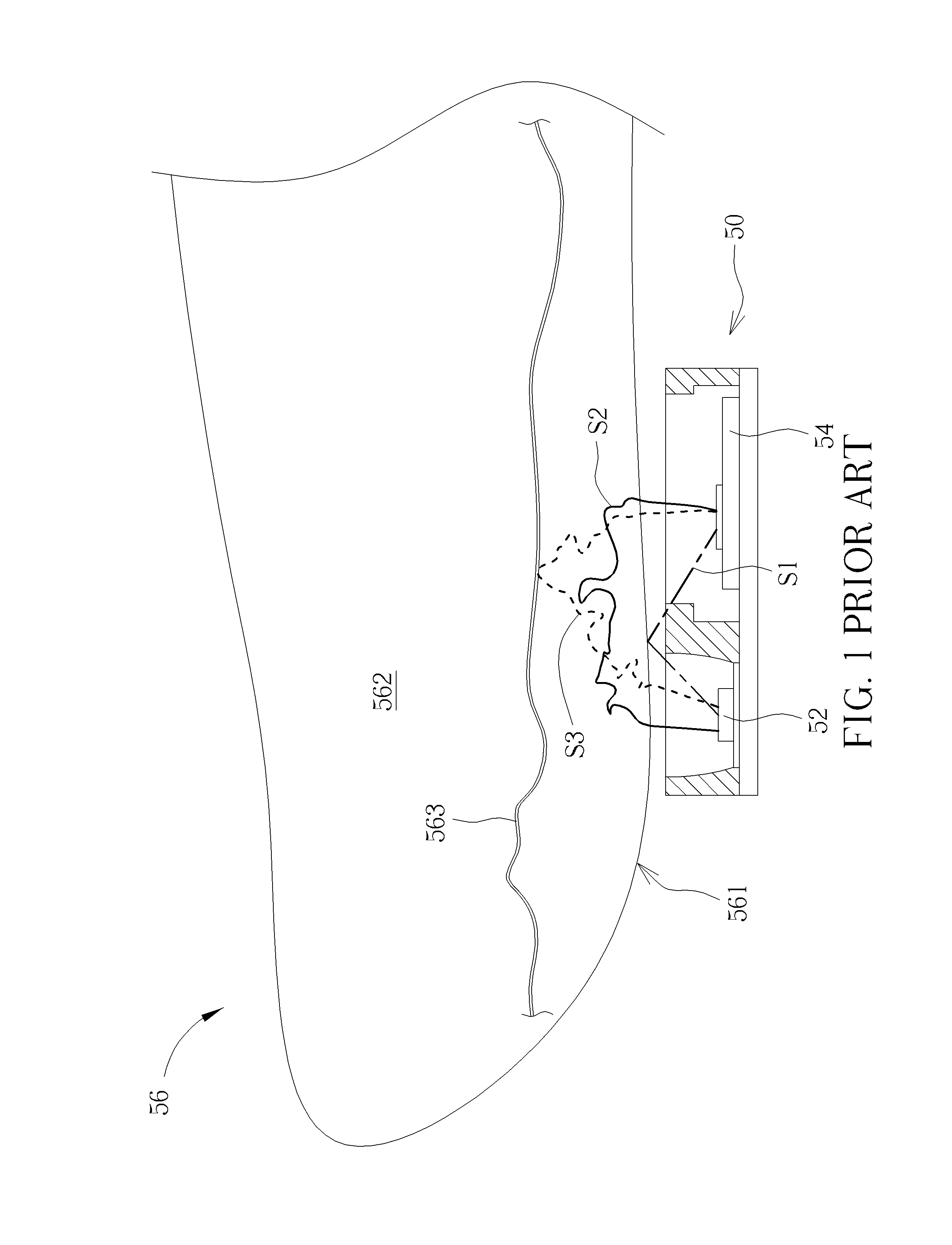 Multi-segment Optical Component and Related Optical Detecting Device Capable of Increasing SNR