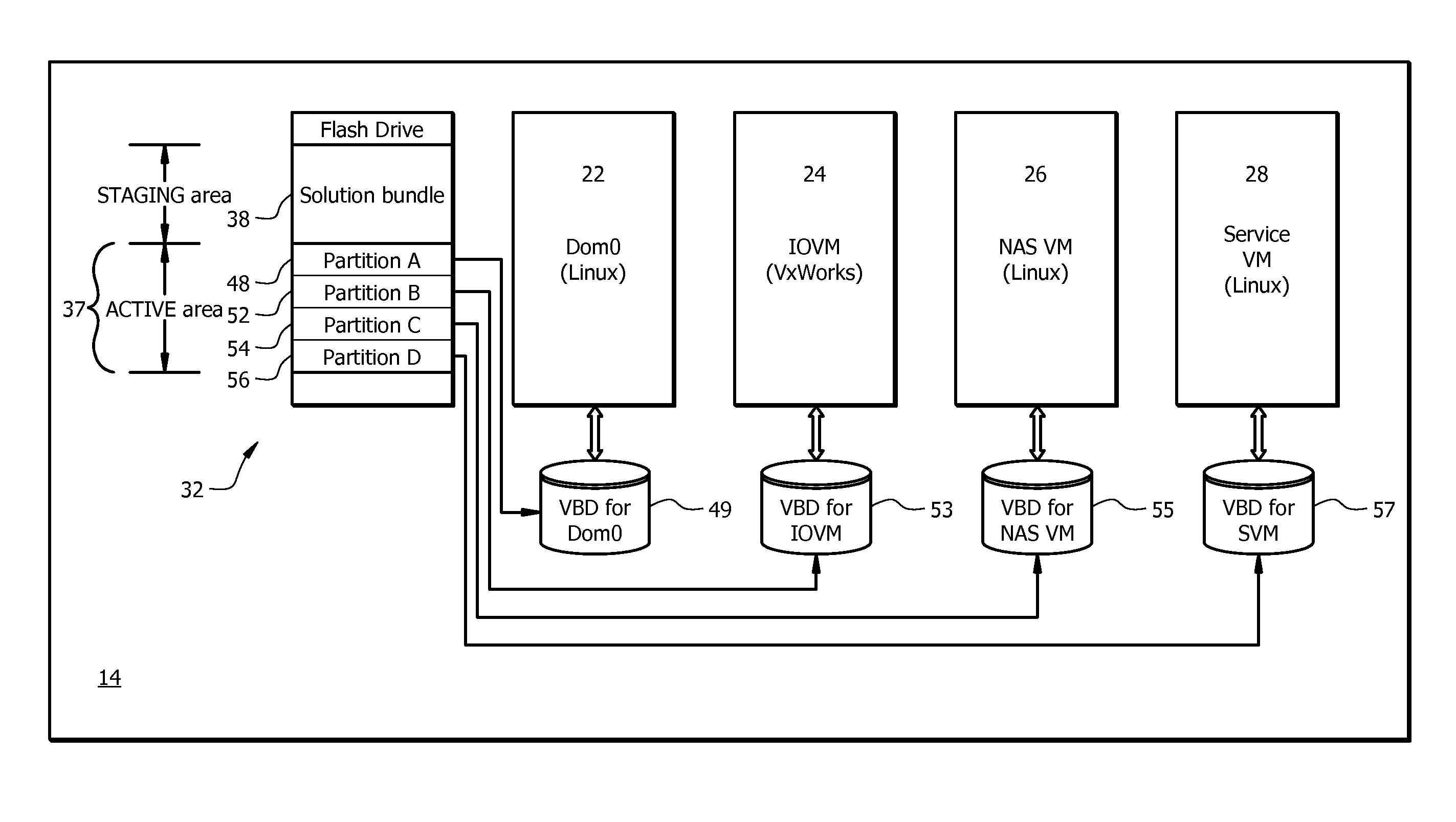 Method and system for firmware upgrade of a storage subsystem hosted in a storage virtualization environment