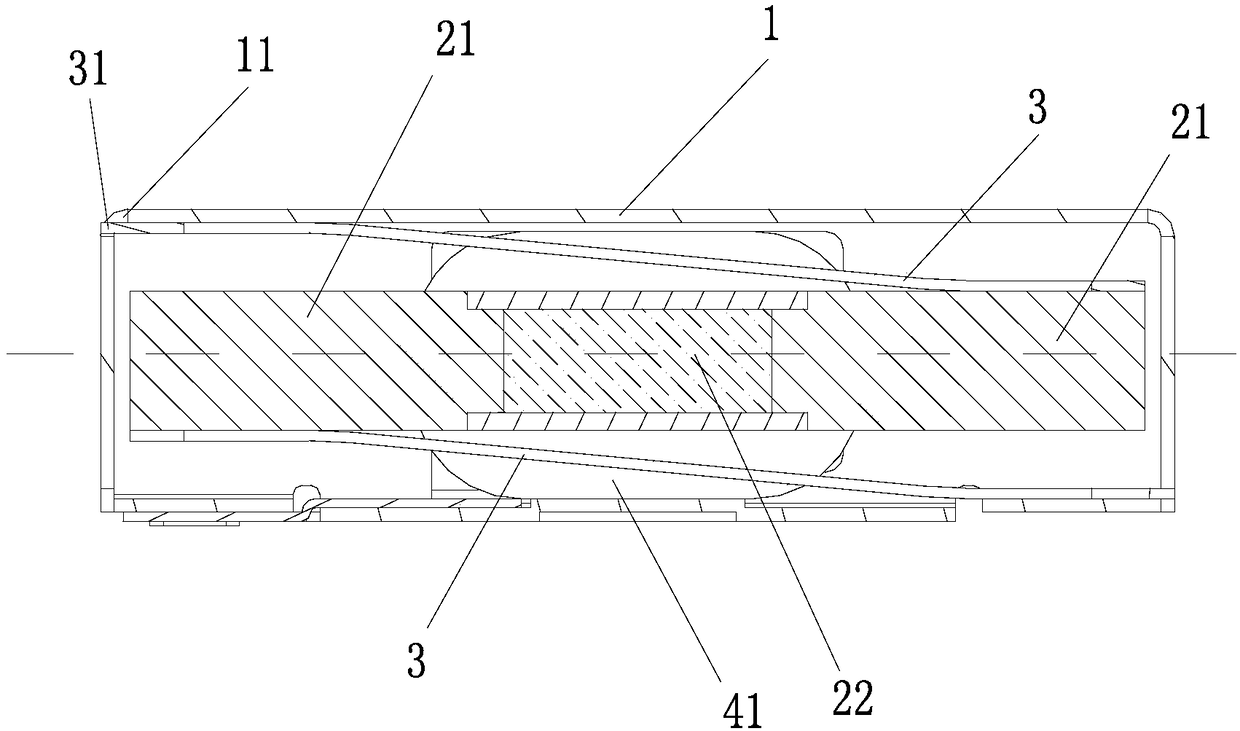 Electronic products equipped with longitudinal vibration motors