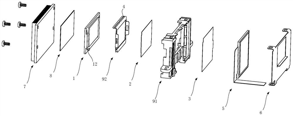 Backlight module, display and display device