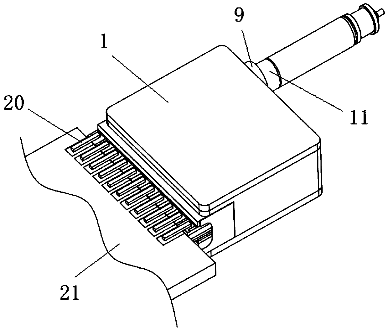 Multi-channel high-density wavelength division multiplexing high-speed optical device