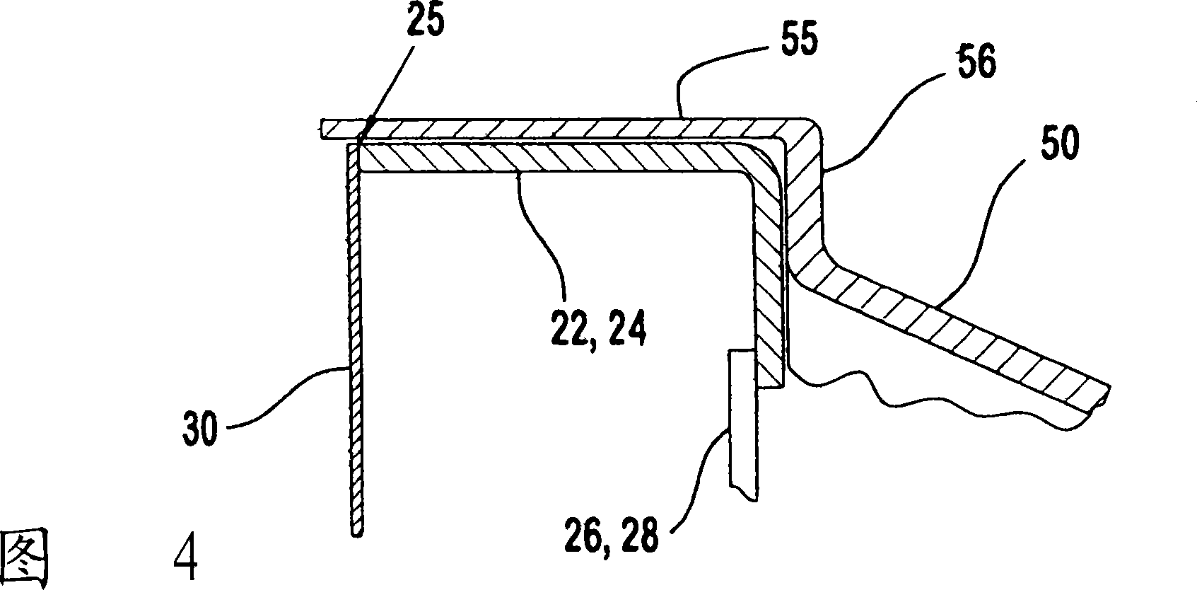 Unified magnetic shielding of tensioned mask/frame assembly and internal magnetic shield