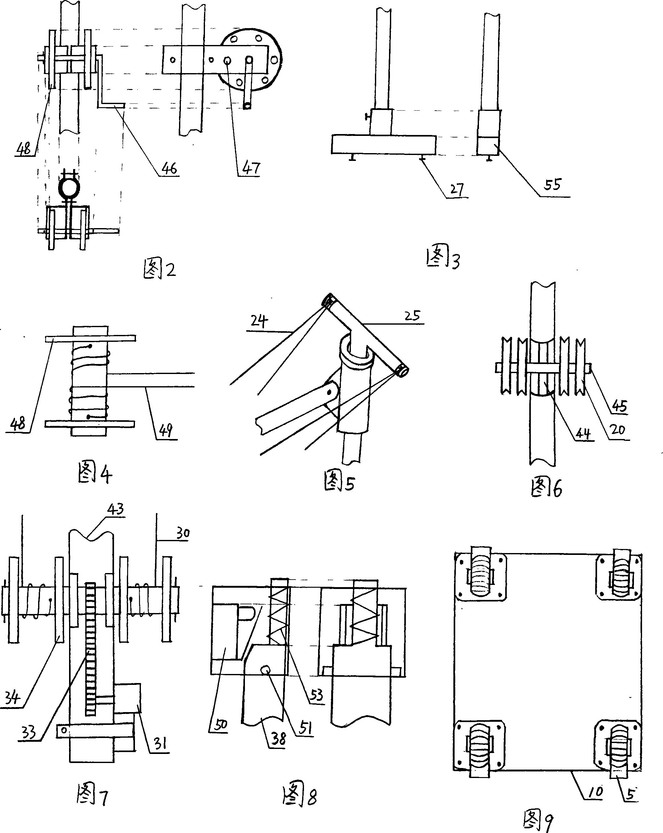 High-efficiency wall automatically cleaning system