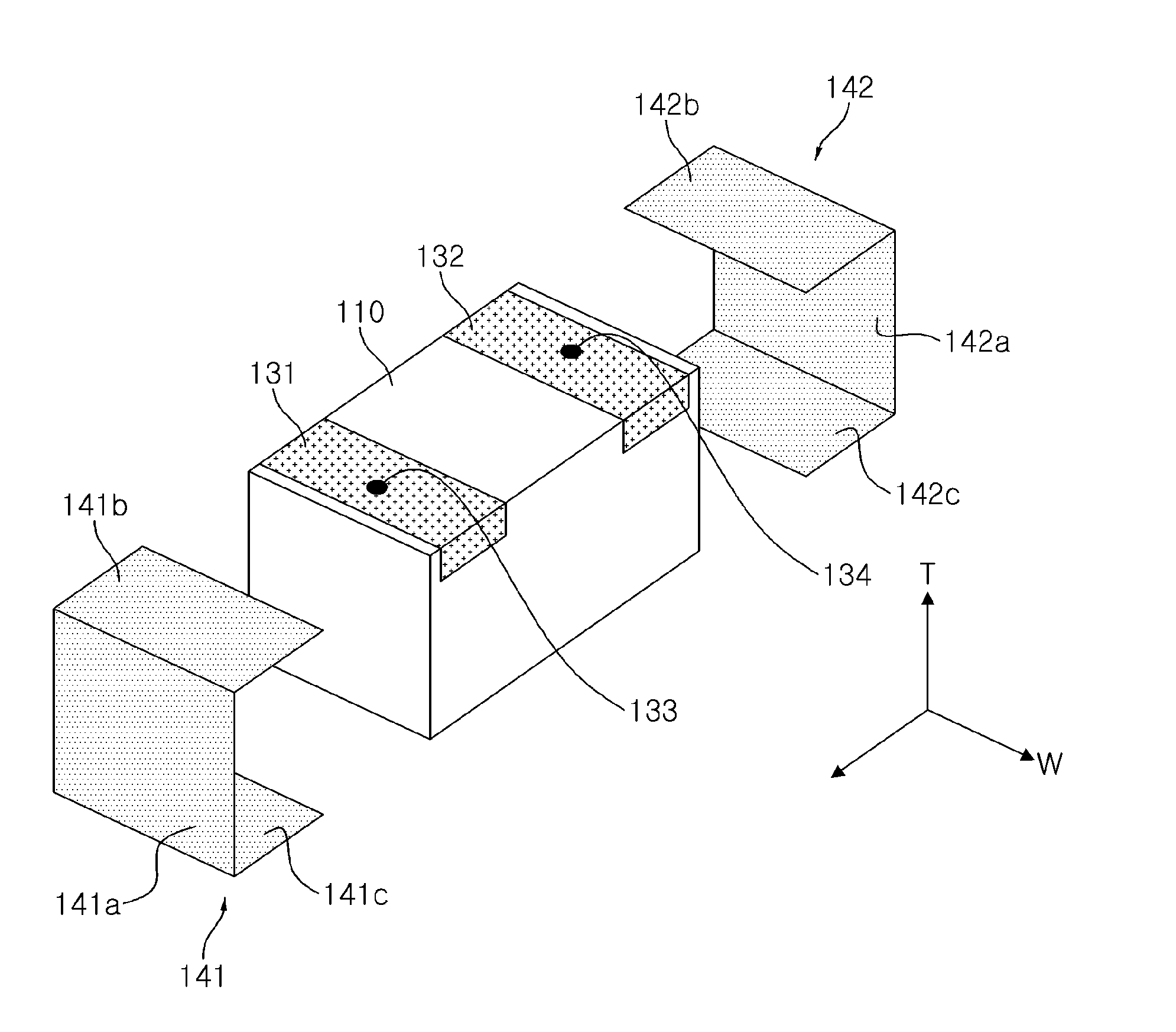 Multilayer ceramic capacitor and mounting circuit board therefor