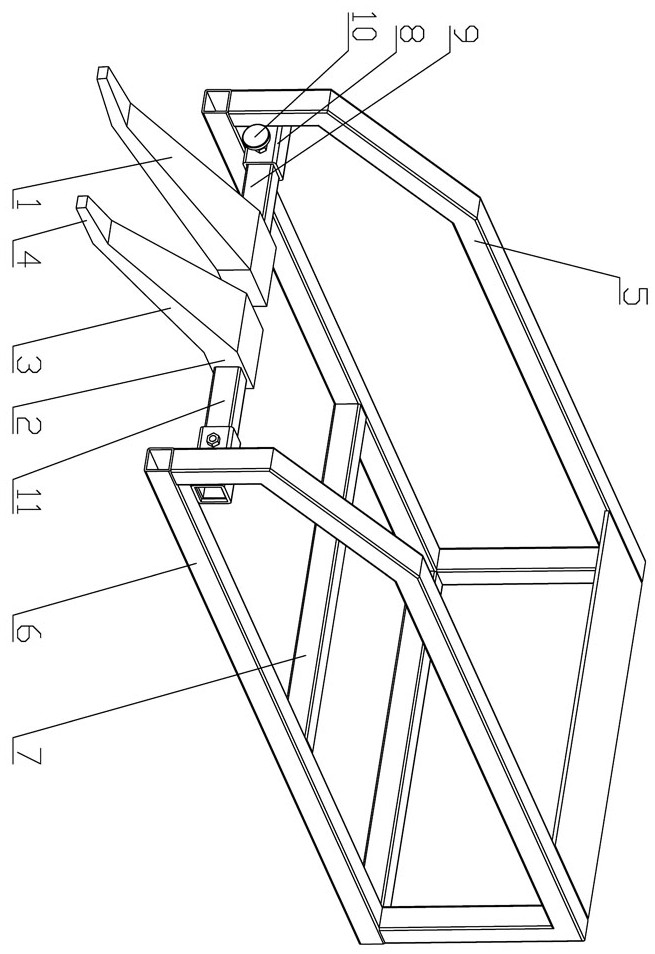 Edible sunflower grain lifter, edible sunflower picking frame and edible sunflower picking table