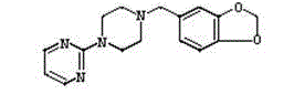 Piribedil sustained release preparation and preparation method thereof