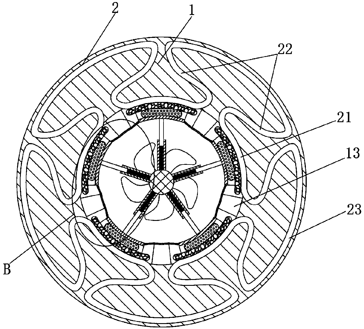 Constant temperature cycling handle