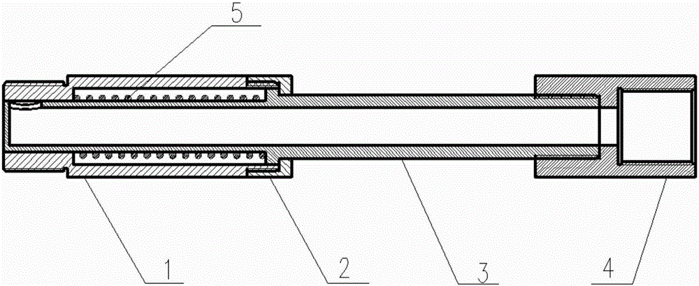 One-way detonation device of penetrating rotary detonation engine