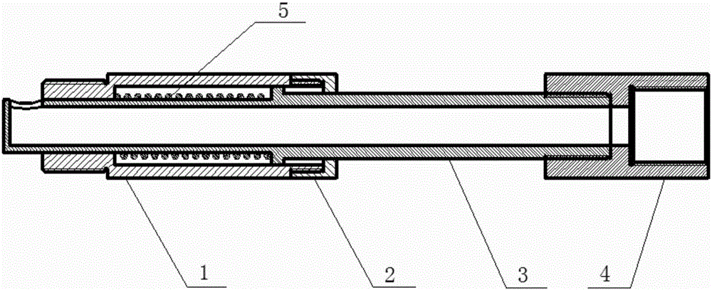 One-way detonation device of penetrating rotary detonation engine