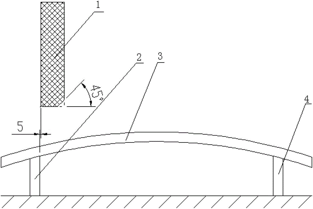 Detection method of automobile anti-collision beam based on safety performance