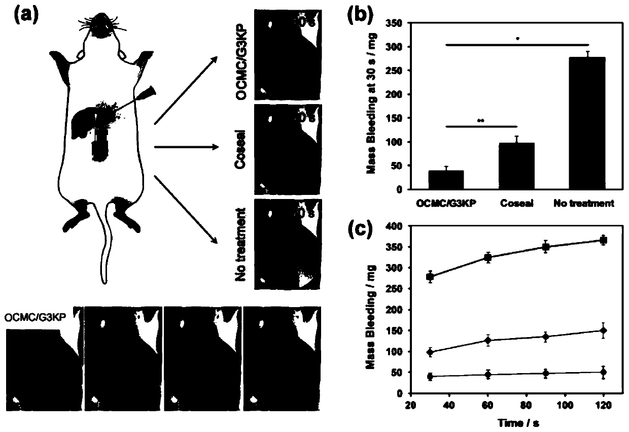 Soft tissue adhesive with antibacterial and hemostatic functions