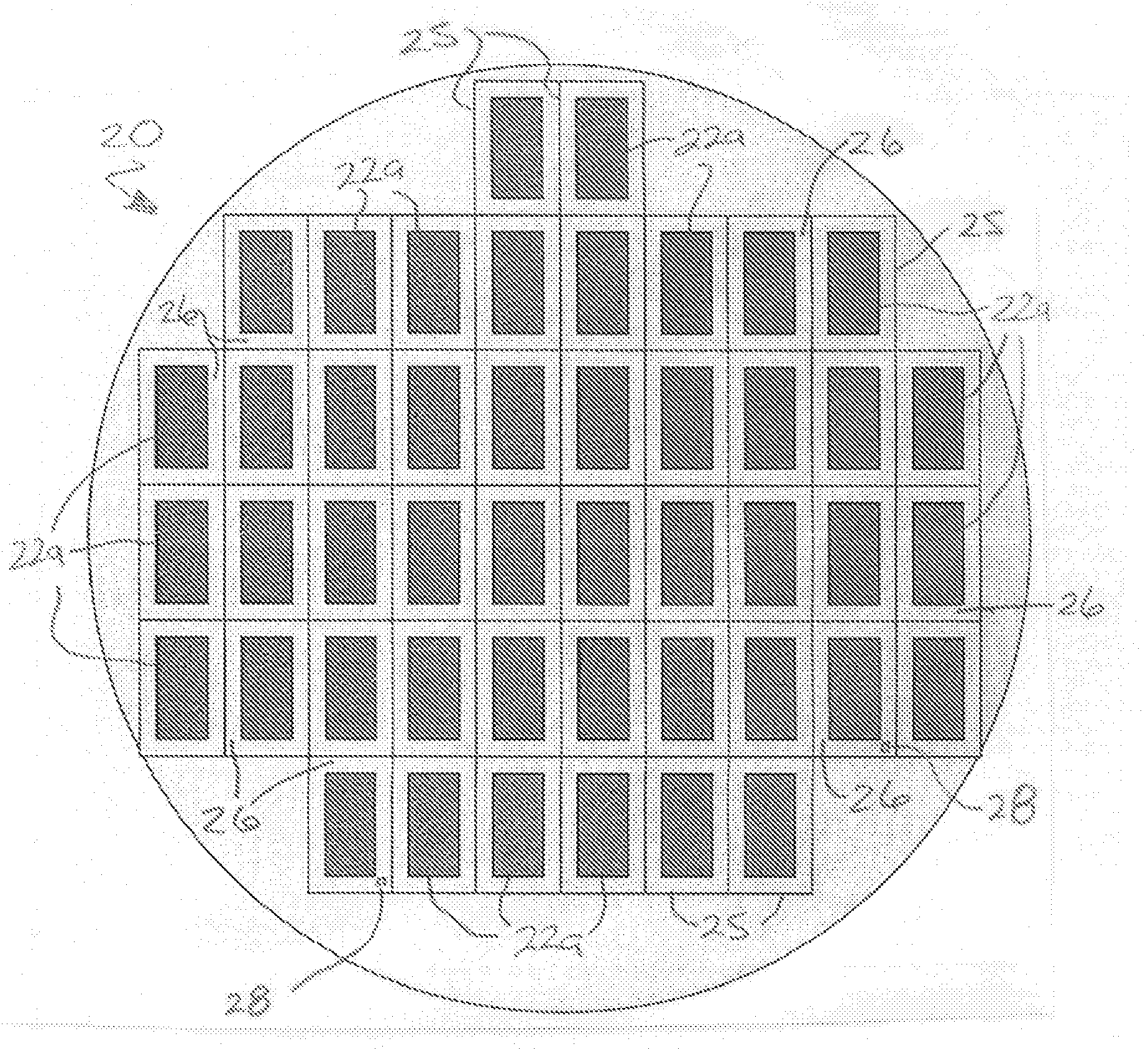 Variable fill and cheese for mitigation of beol topography