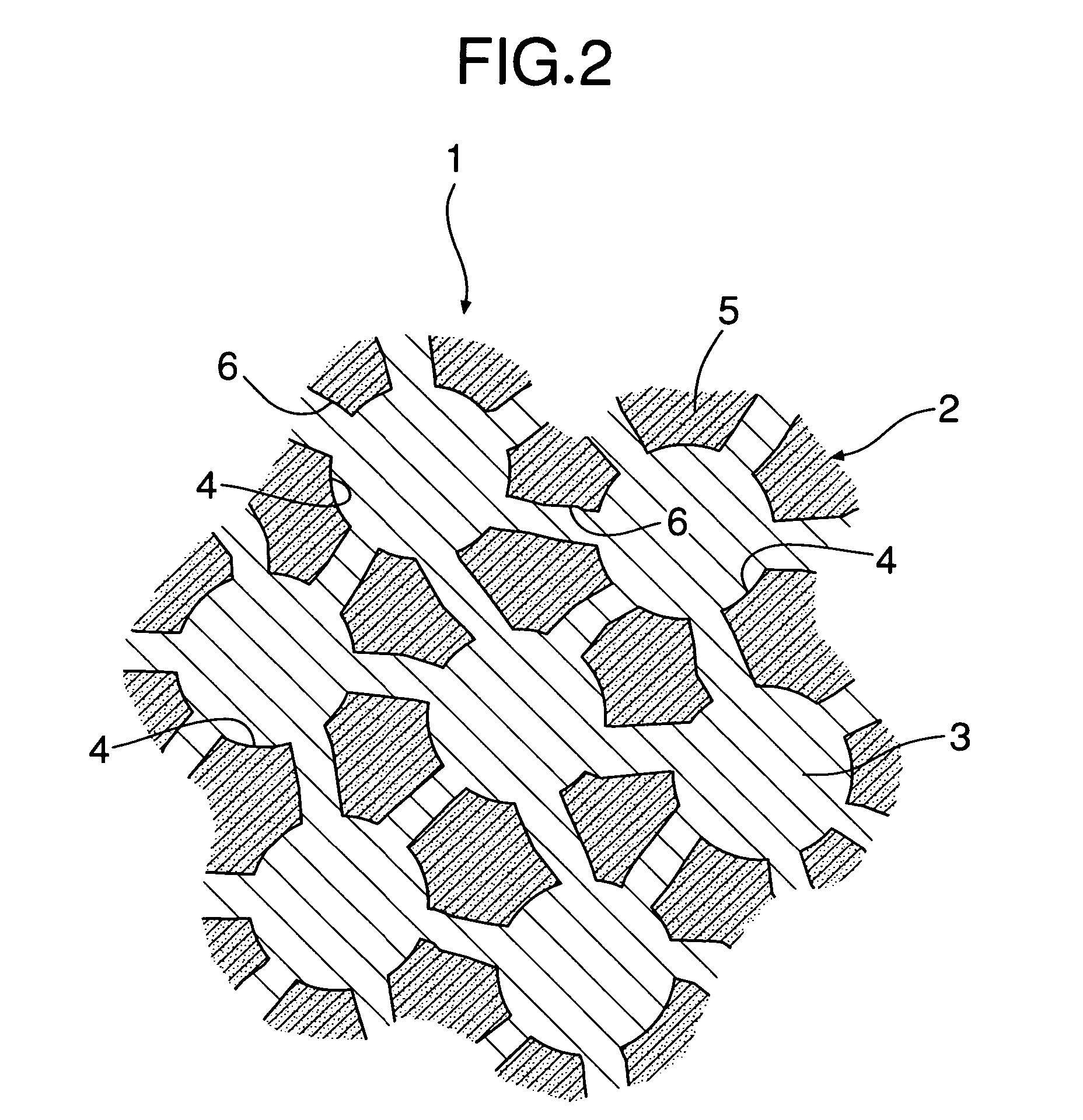 Process for producing ceramic molding having three-dimensional network structure