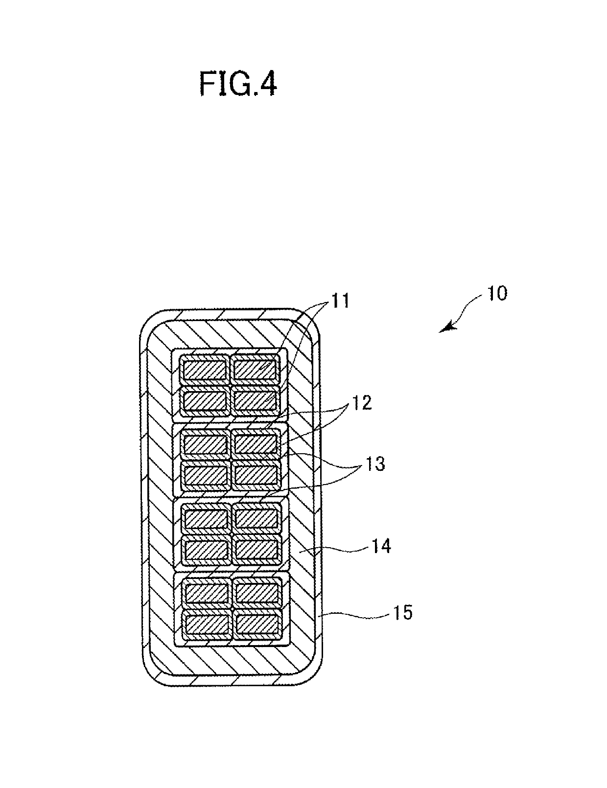 Rotating electrical machine coil