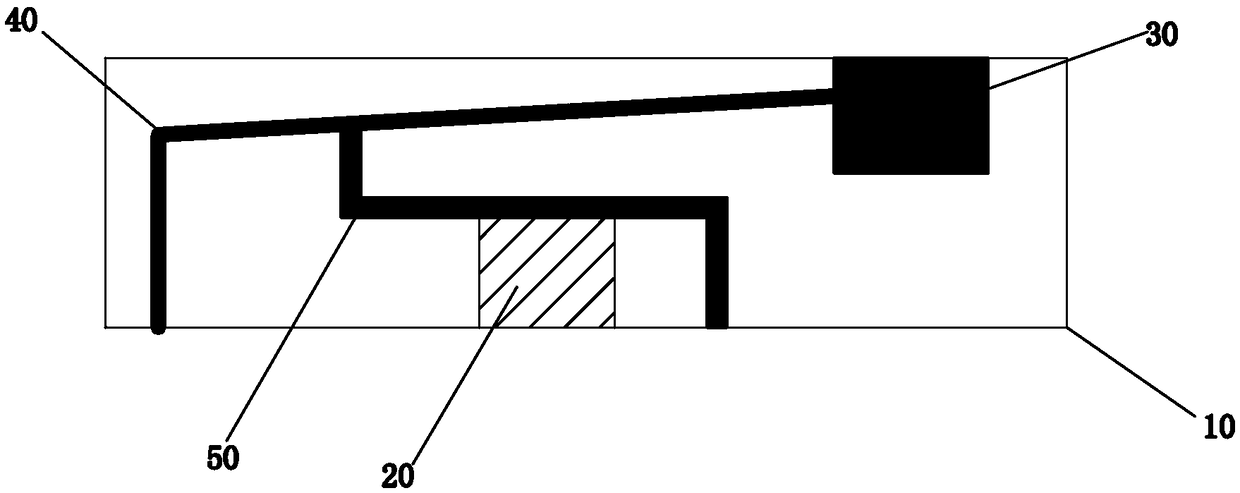 Lever-type haptic feedback device