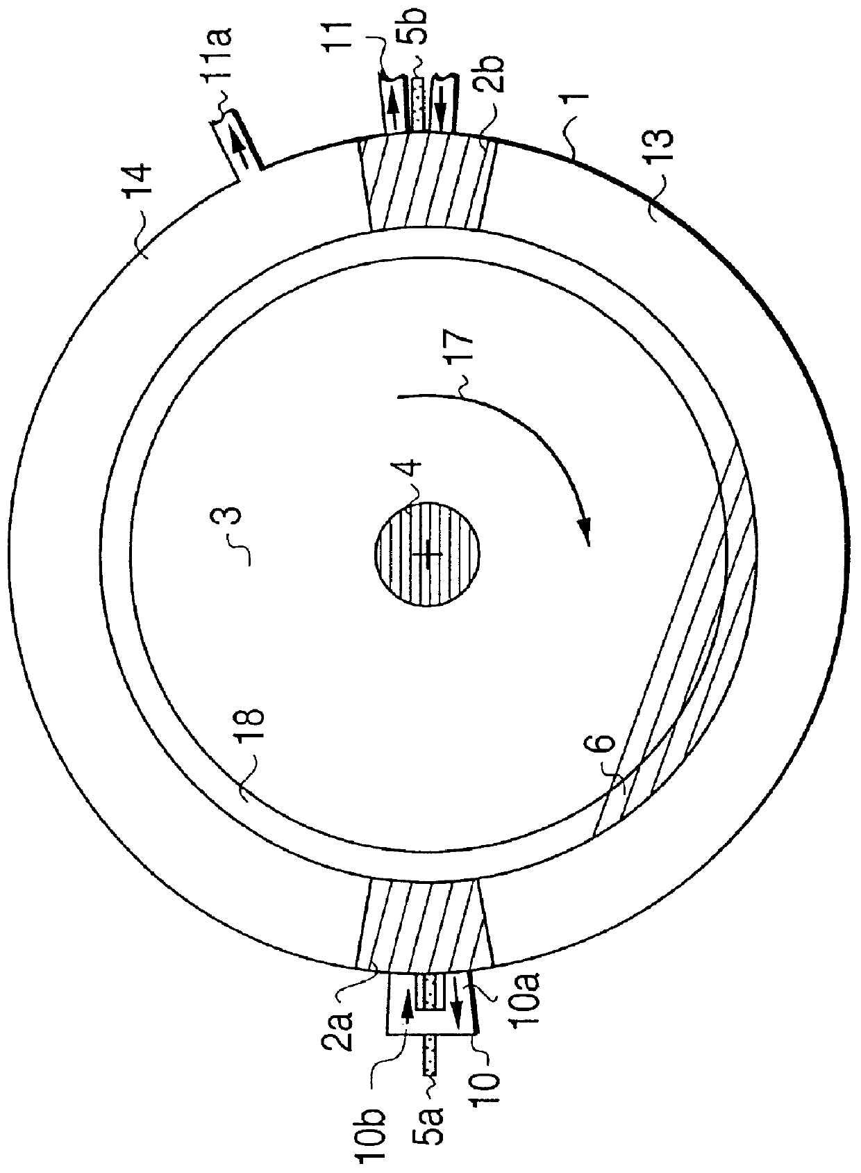 Rotating piston engine