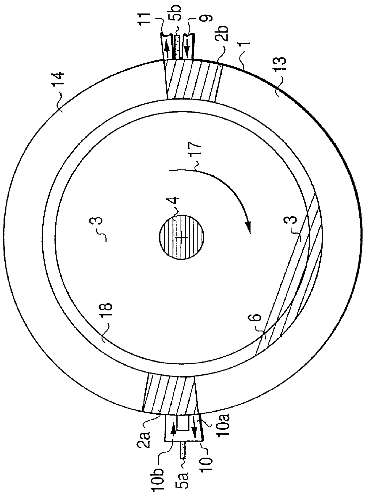 Rotating piston engine