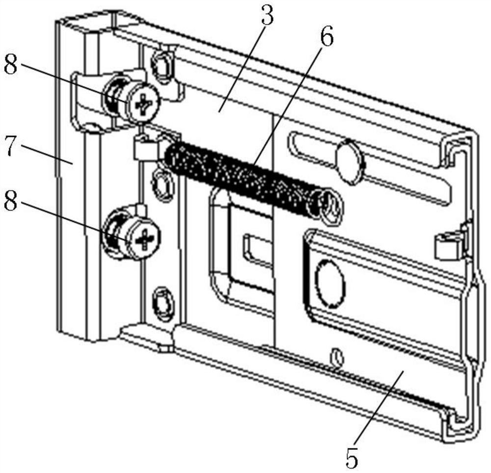 Server cabinet and server anti-vibration stabilizing mechanism thereof