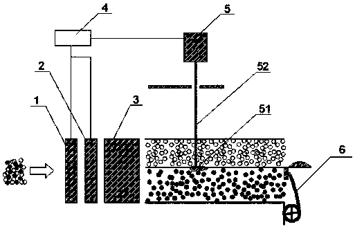 Jigging machine self-adaptive buoy device based on machine vision and discharging method