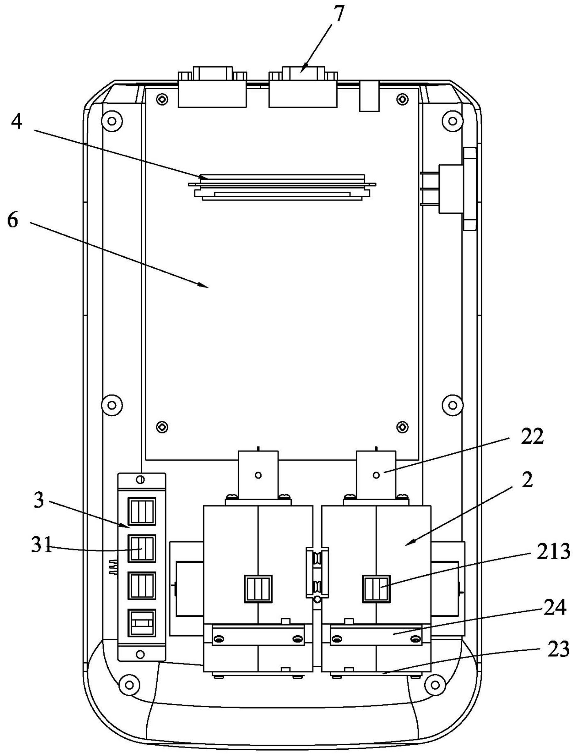 Specific protein rapid analysis instrument