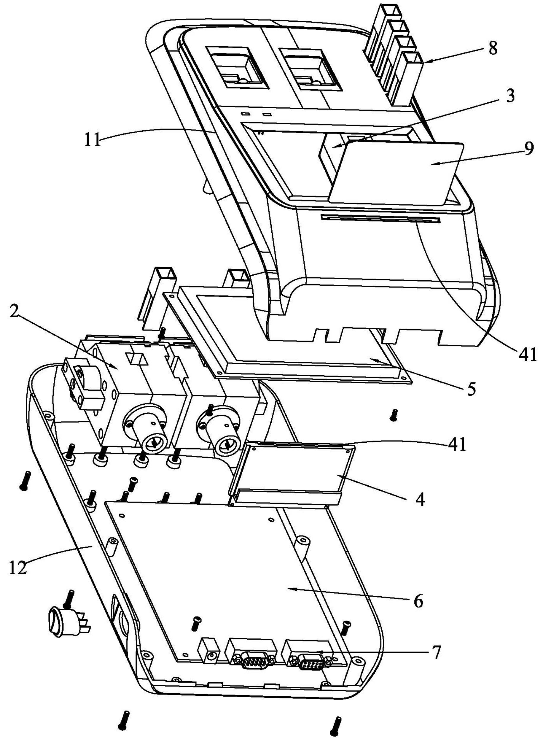 Specific protein rapid analysis instrument