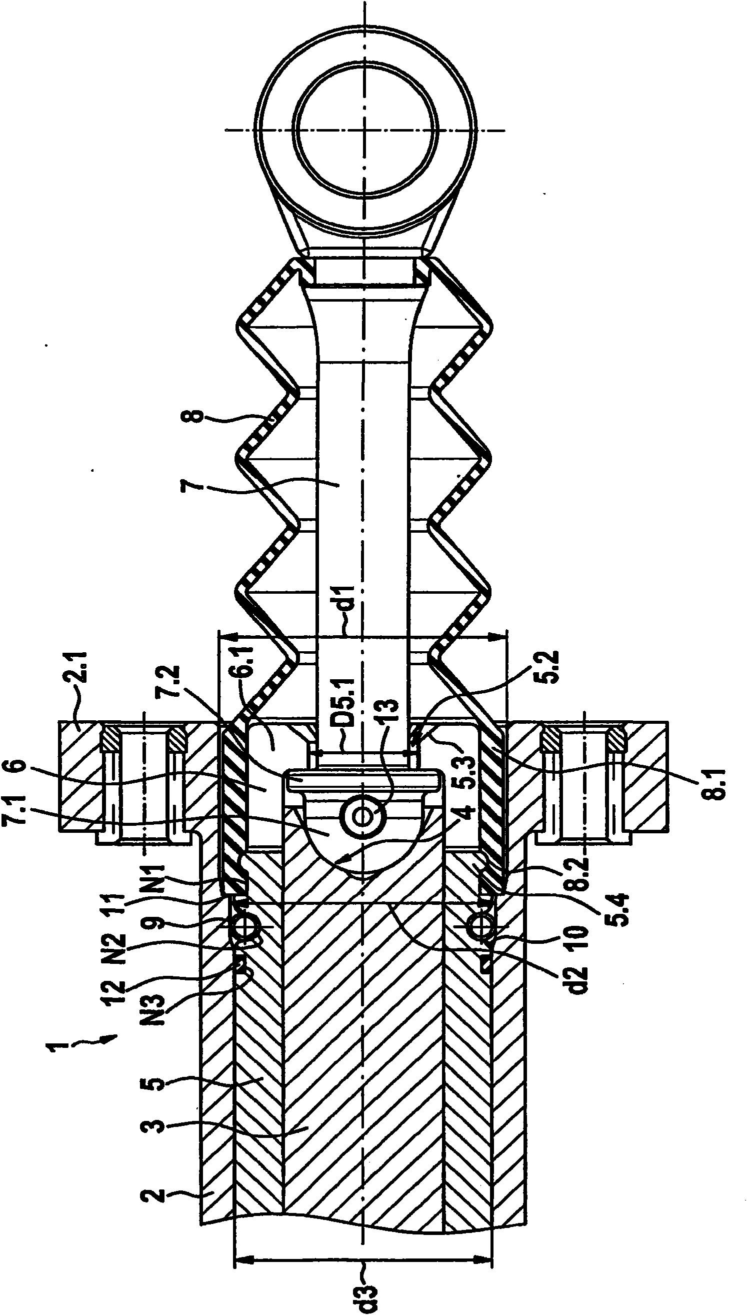 Master cylinder, especially for clutch or brake actuation of a motor vehicle