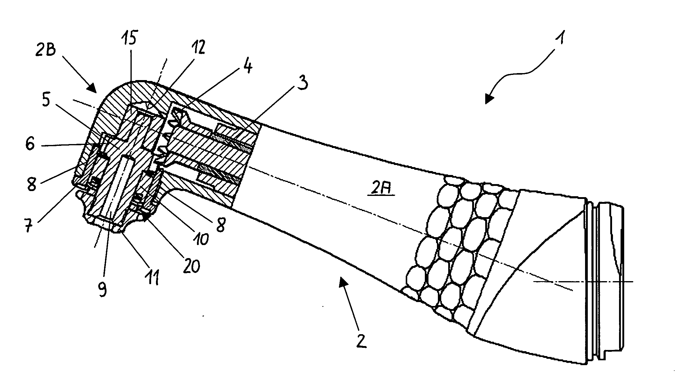 Seal for a medical handpiece