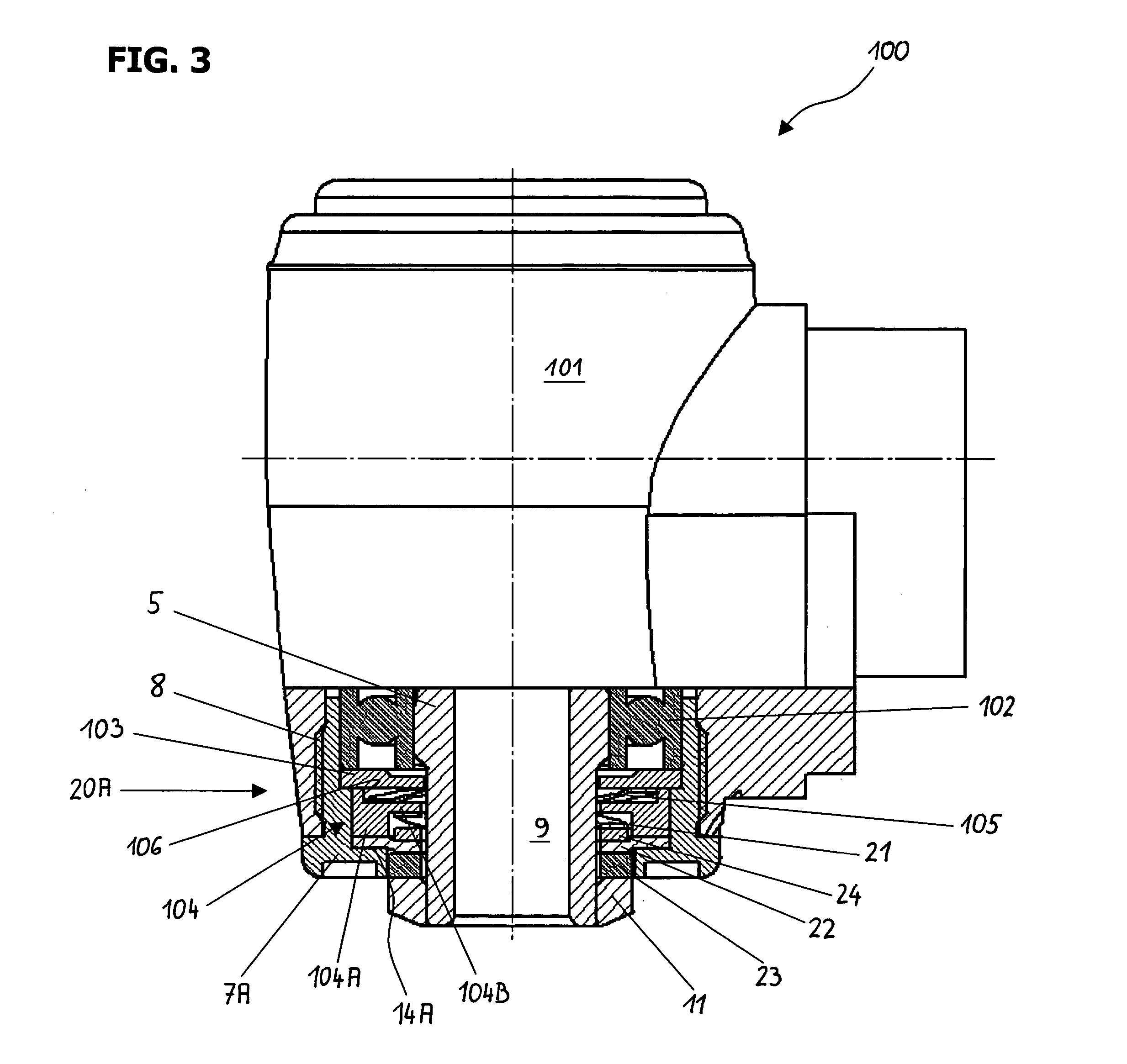 Seal for a medical handpiece