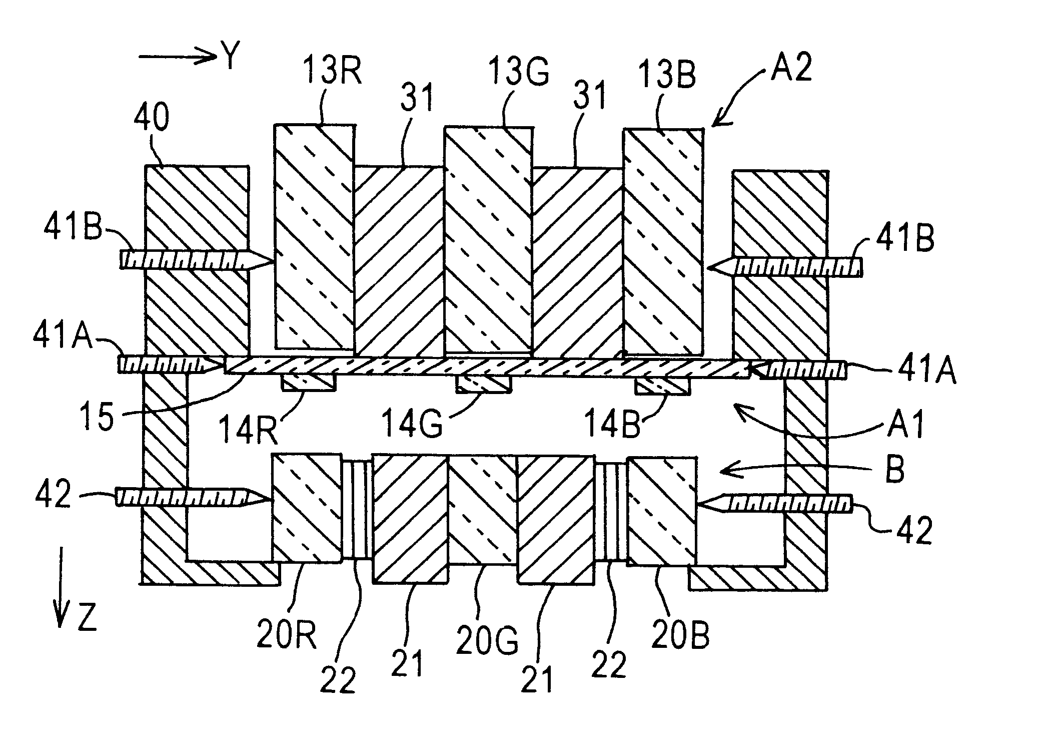 Optical writing device