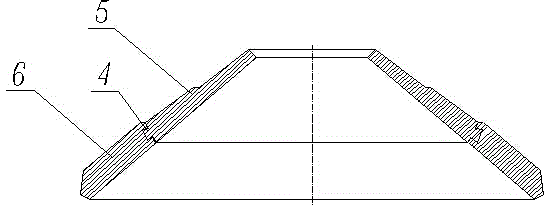 Cone sand making machine two-component rolling sand making cavity assembly and production method thereof