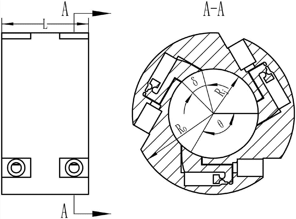 Novel active air foil bearing based on PZTs and flexible hinges