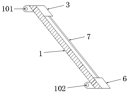 Sliding chute with jump-out-of-chute preventing function