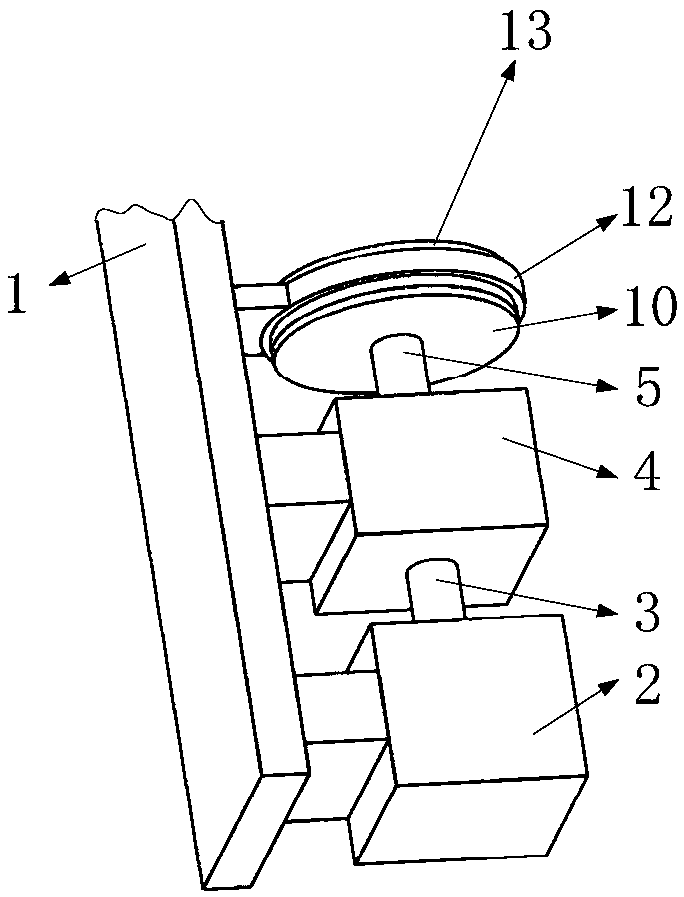 Heliostat used by solar power generating system