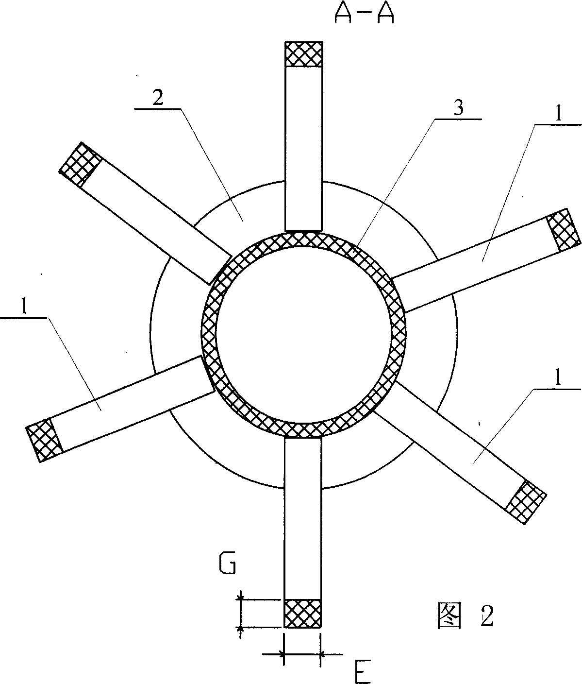 Glass fiber reinforced plastic centralizer