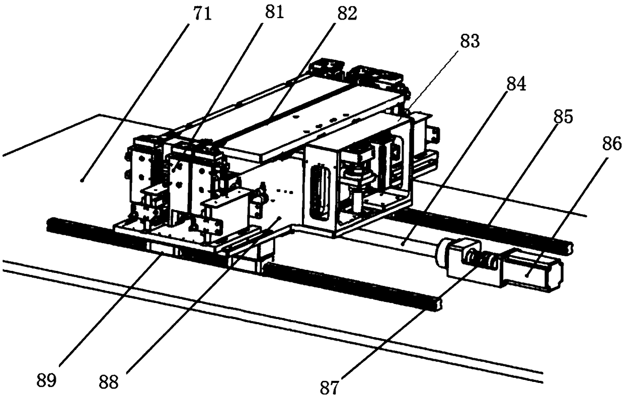 Automatic lamination mechanism of Z-type laminated battery core