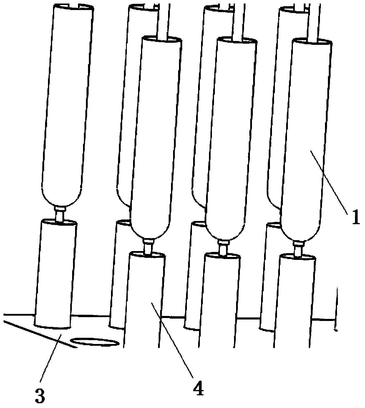 Antenna welding positioning tool and welding method thereof