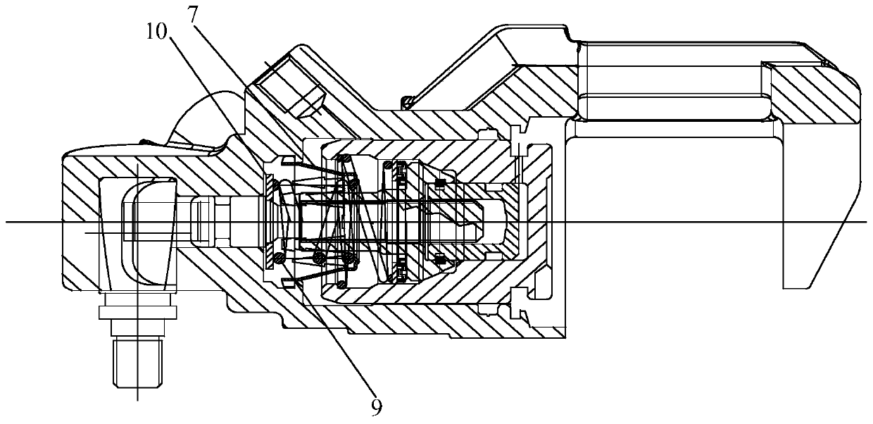 Parking brake clamp and automobile