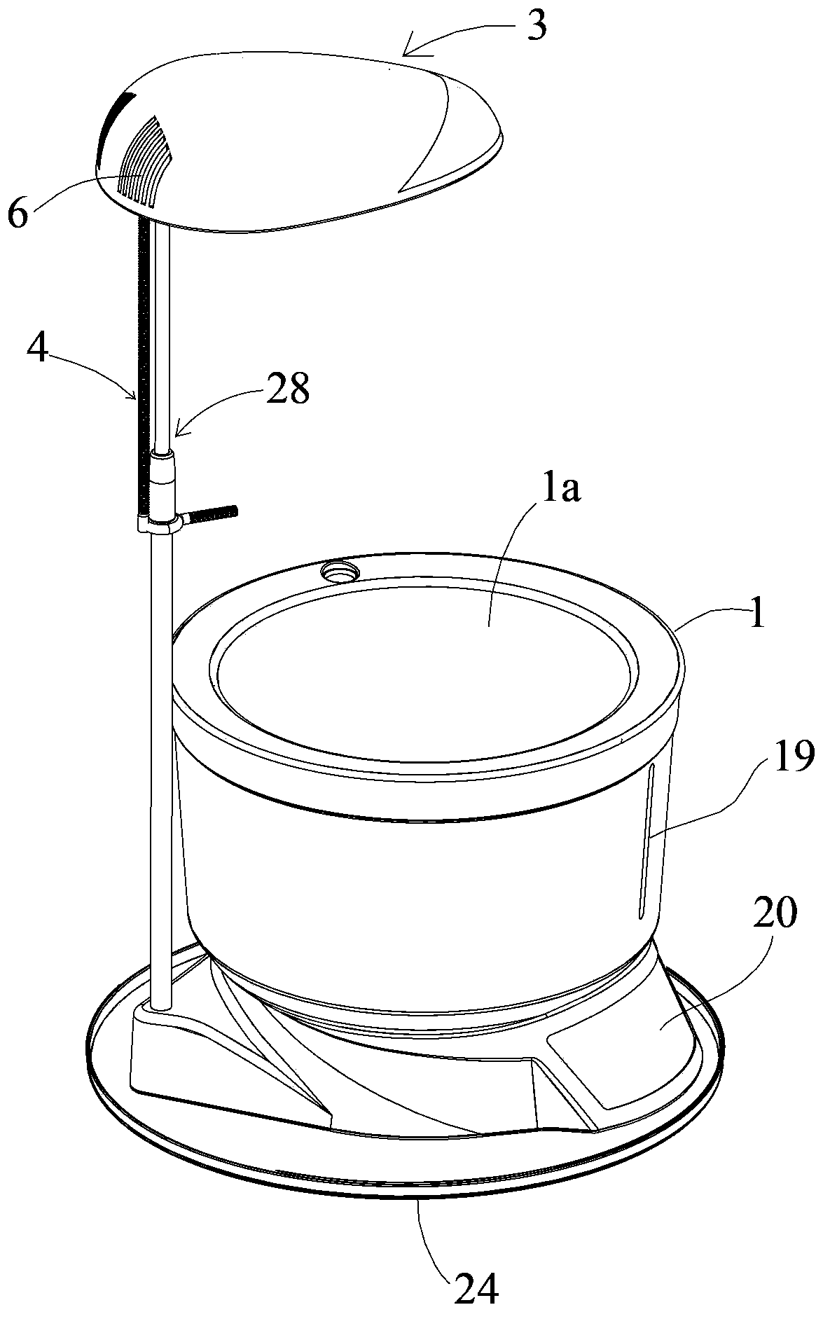 Intelligently-adjusting planting device for plants