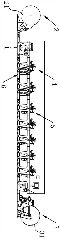 Flexographic printing equipment