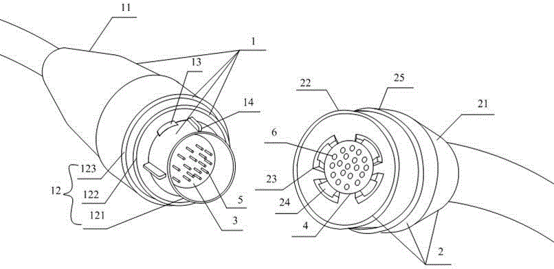 Electrical interface assembly having long service life