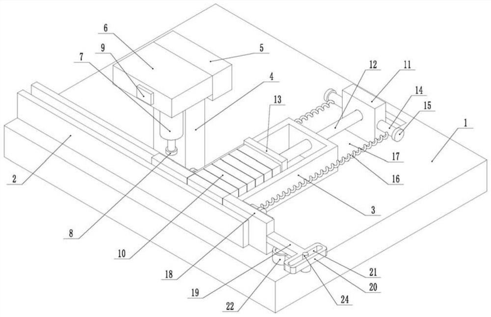 Building material strength detection device