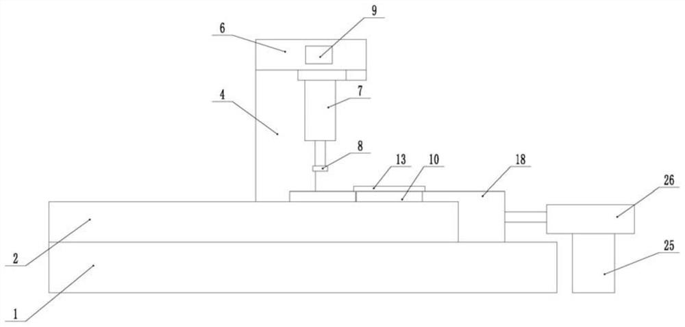 Building material strength detection device