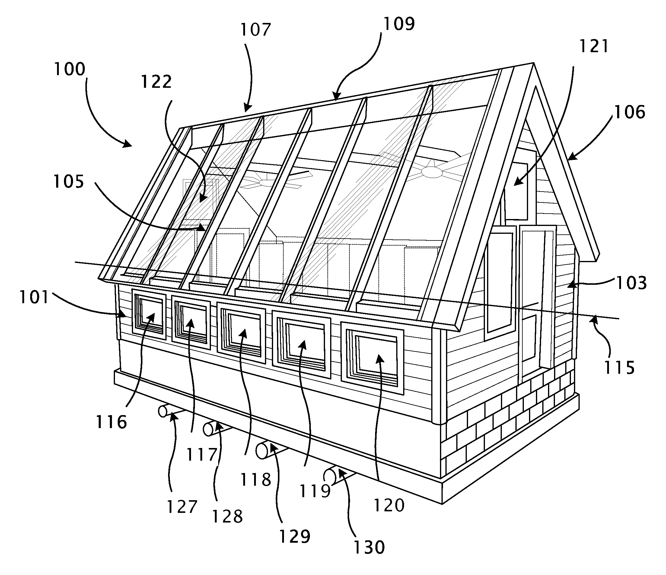 Passive Solar Greenhouse