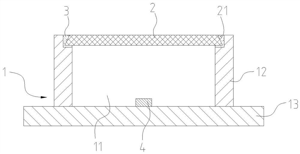 LED inorganic packaging method