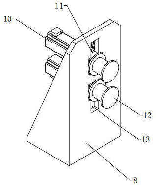 Integrated equipment for square pipe drilling and fixed length cutting