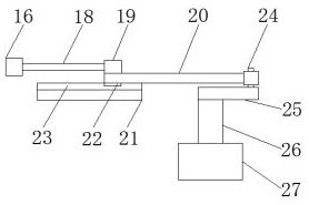 Separation device for waste incineration