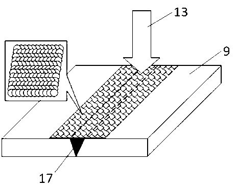 Method and device for improving corrosion resistance of stainless steel weld seams