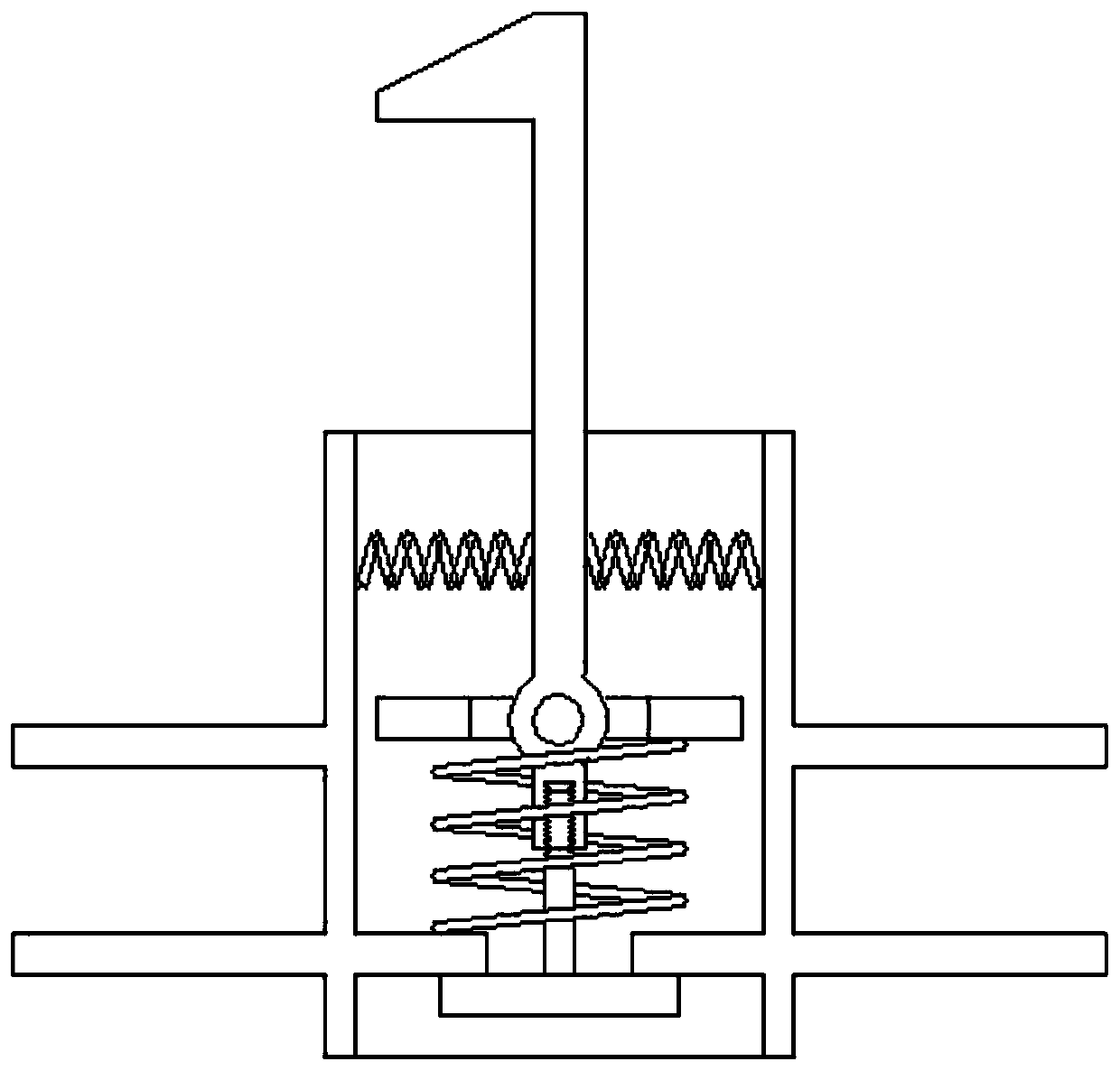 Convenient and fast installation device of rib-shaped floor system decorative bottom plate and using method